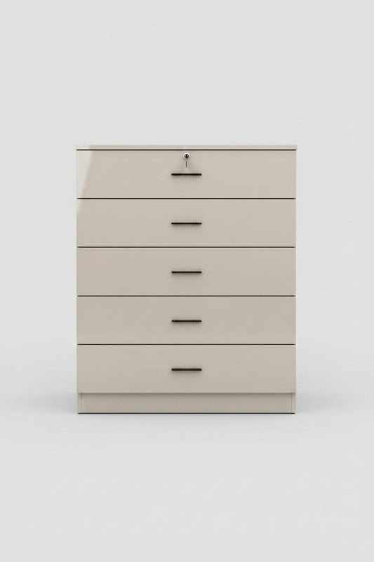 Mw 5dgc Chest of Drawers Cappuccino