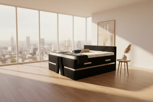 Legends Sandiego Sleigh Bed Black
