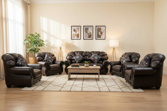 Rosedyk 4pc L/suite Brown