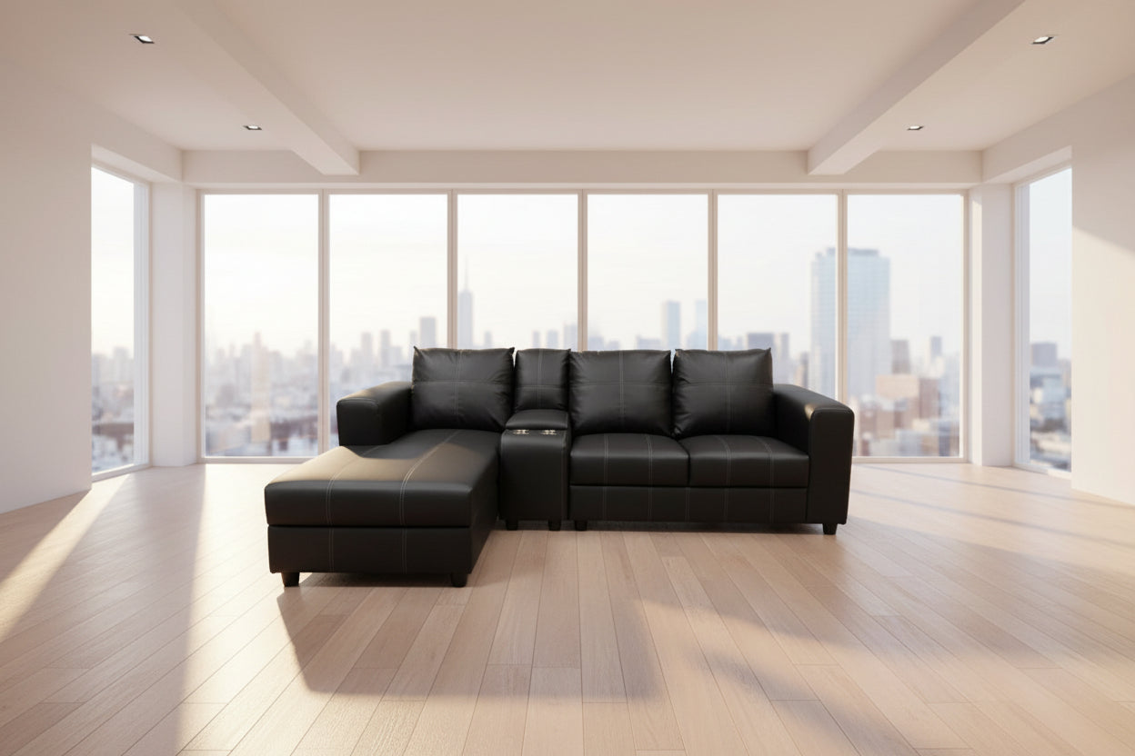 Nanco 2div+consor+chase L/suite Pk Black