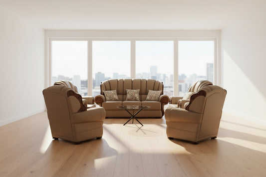 Mombasa 4pc L/suite Brown