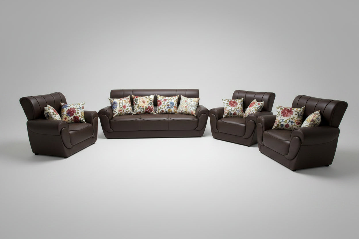 Beverly 4pc L/suite Brown