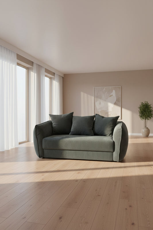 Oasis 3 Seater Couch Grey