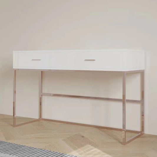 DRESSING TABLE MW232 WHT+ROSE GOLD