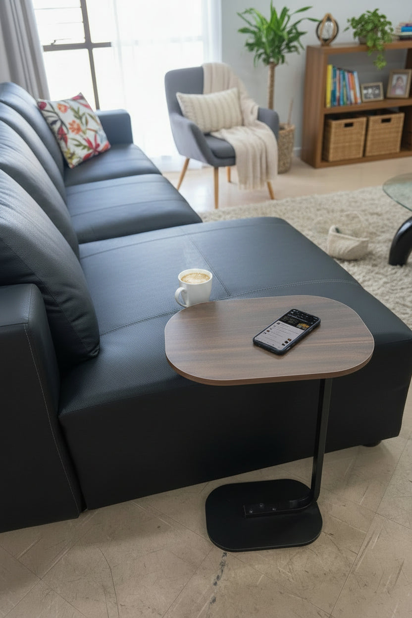 MW SS01A SIDE TABLE WALNUT