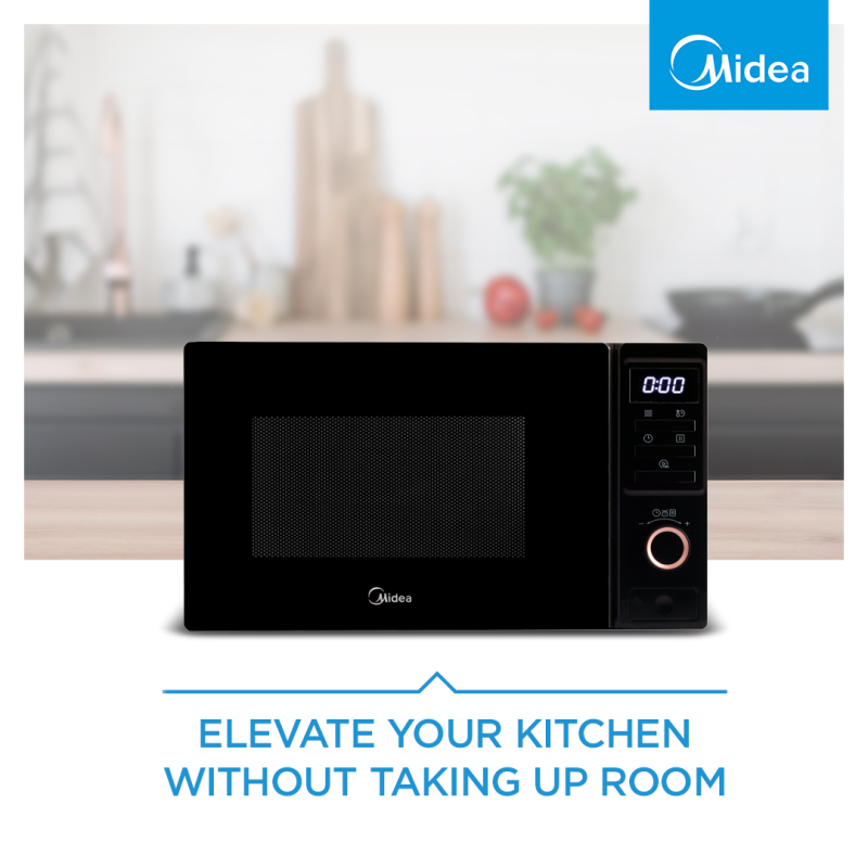 MIDEA M/WAVE 20L INVERTER CERAMIC BLACK