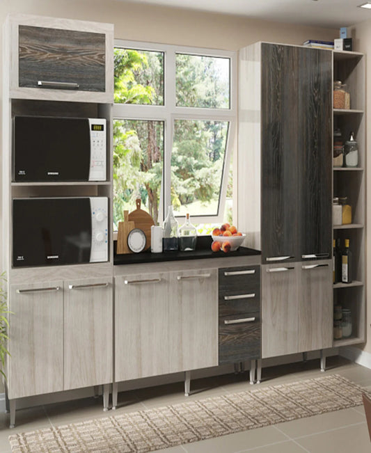 MW BR820 4PC K/SCHEME GREY ASH