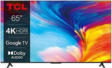 TCL 65 SMART 4K QLED GOOGLE TV (65P61)