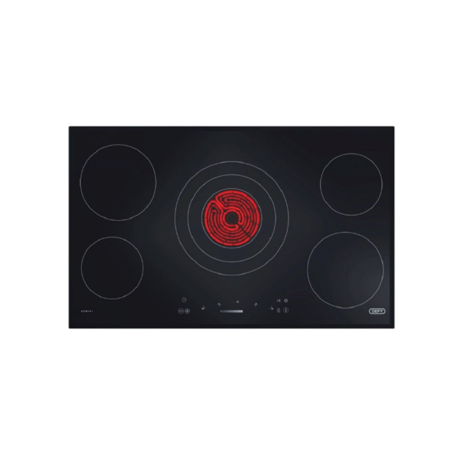 DEFY HOB DHD514 CERAMIC TOUCH 82cm BLK