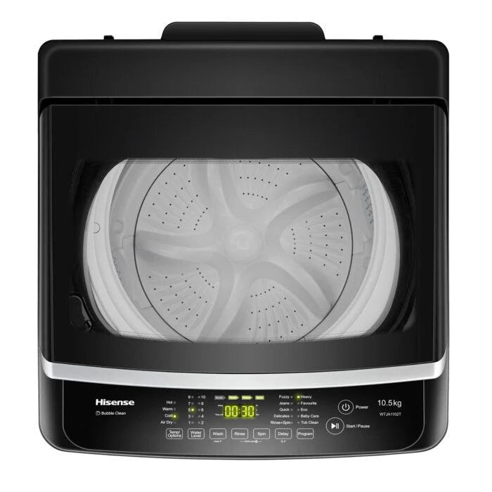 HISENSE W/MACHINE 11KG T/L MET