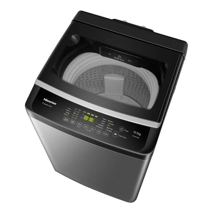 HISENSE W/MACHINE 11KG T/L MET