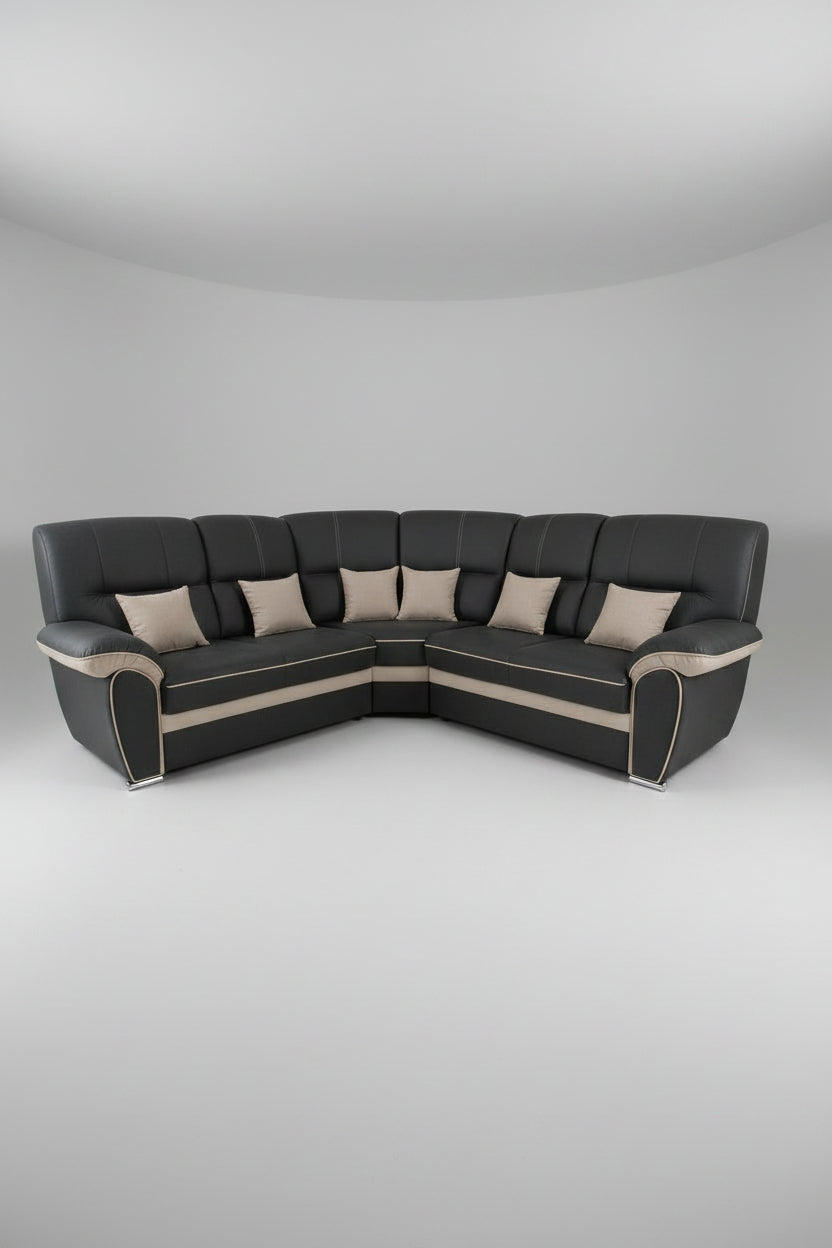 Milano Cnr L/suite Black - Makoya Home