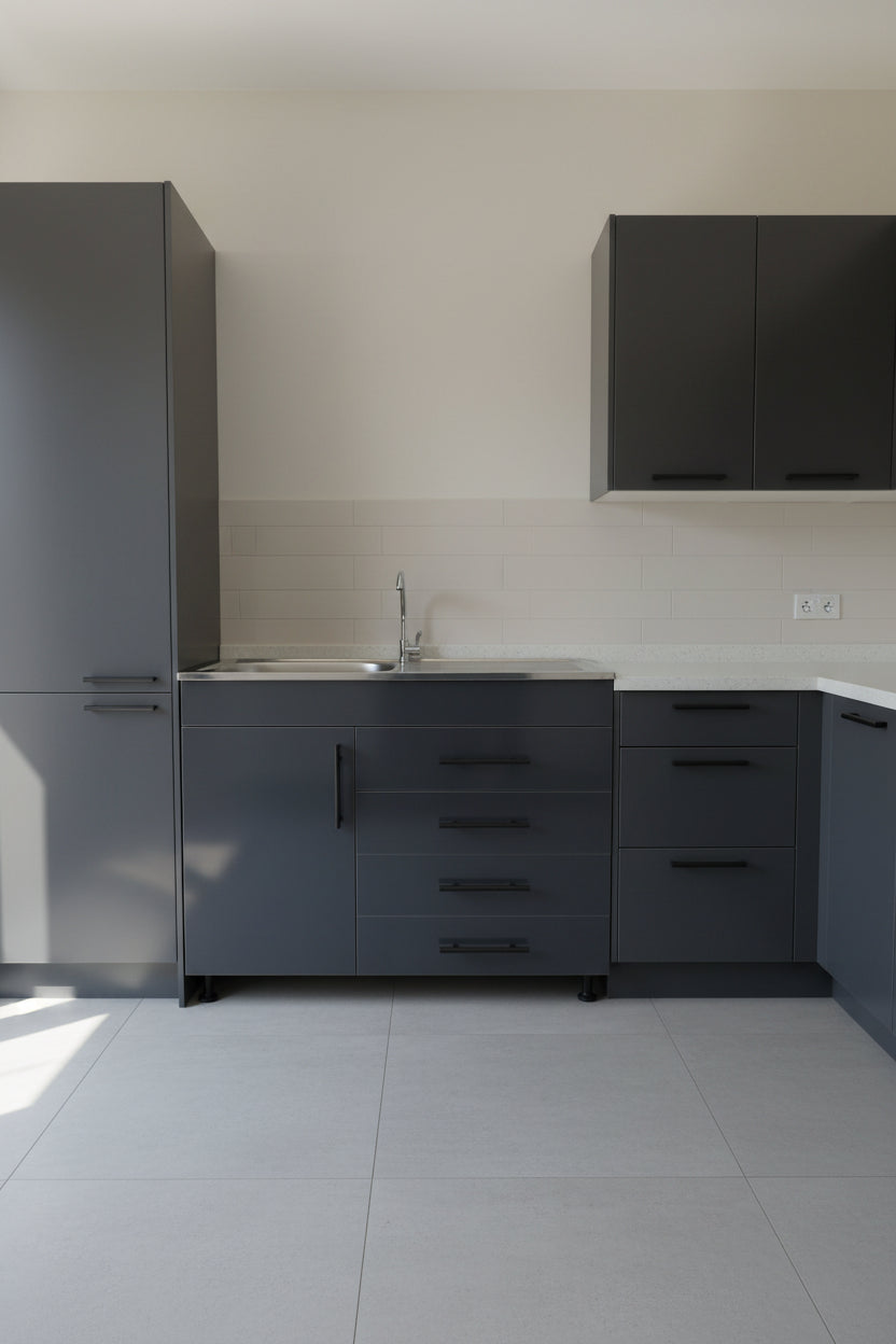 CHINESE 1DR+4DRAW SINGLE WOODEN SINK