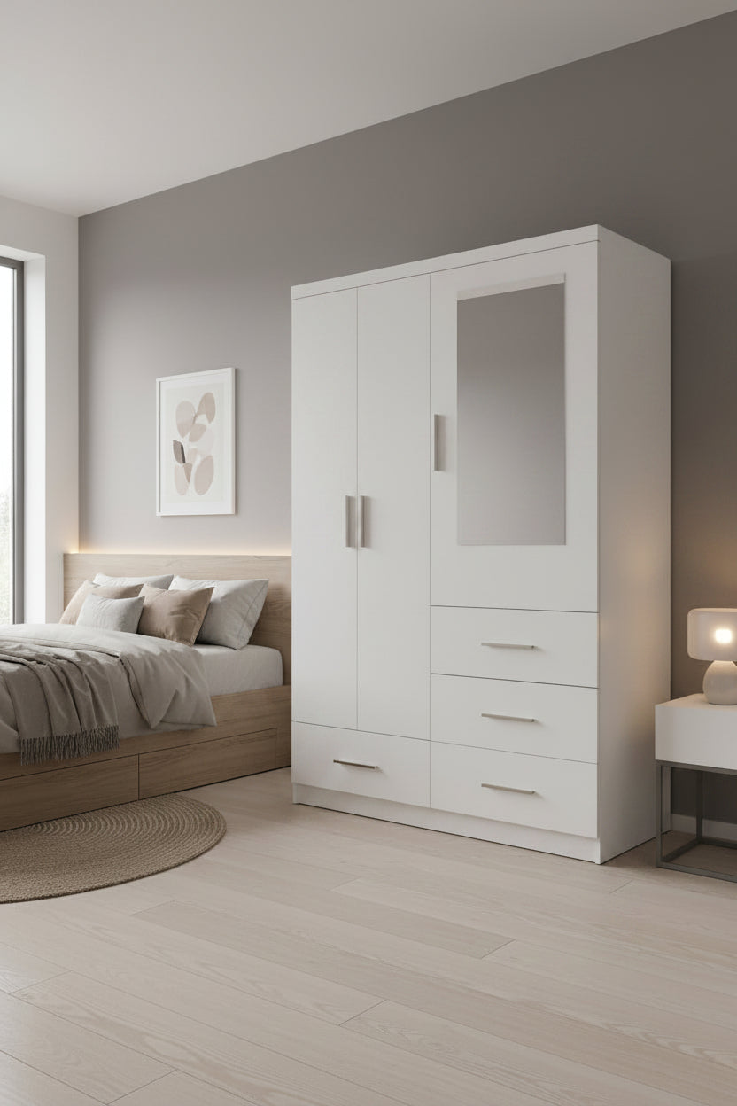 MW 120 3+4 ROBE WHITE