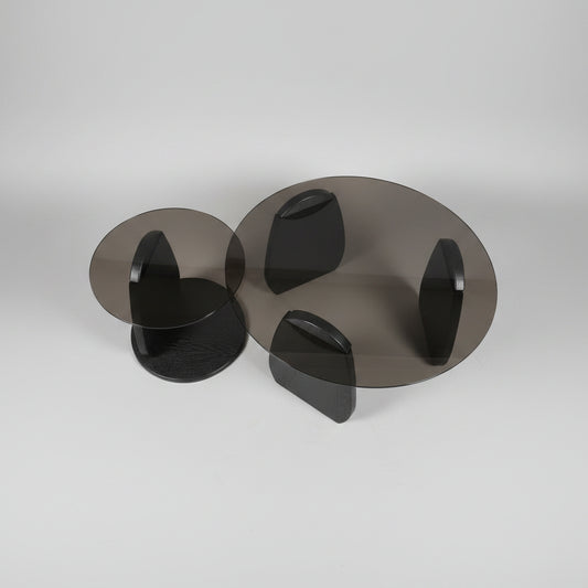 COFFEE TABLE JM168 2PC GLASS