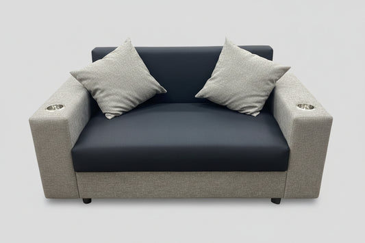 Lola 2 Div 2tone Black&grey With Cup Holders