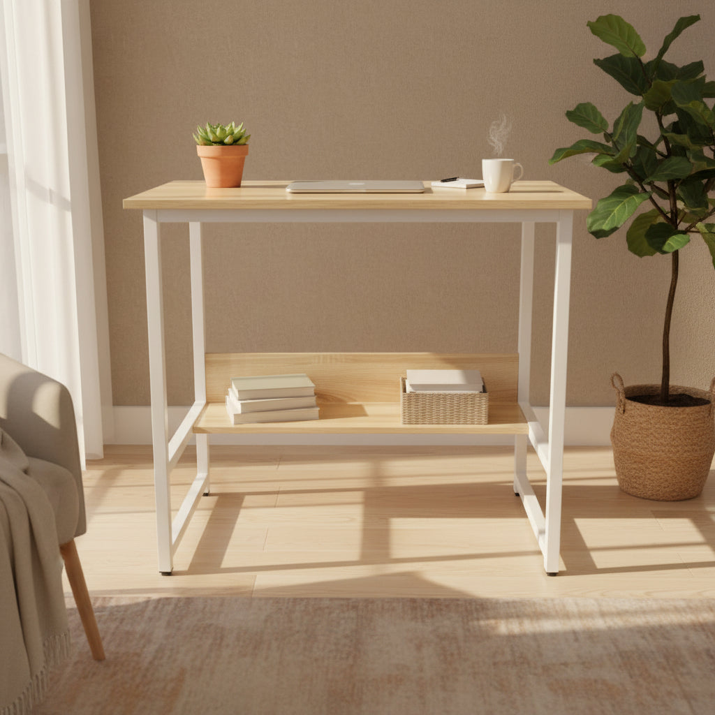 OFFICE DESK MW 611 STUDY DESK NATURAL OAK