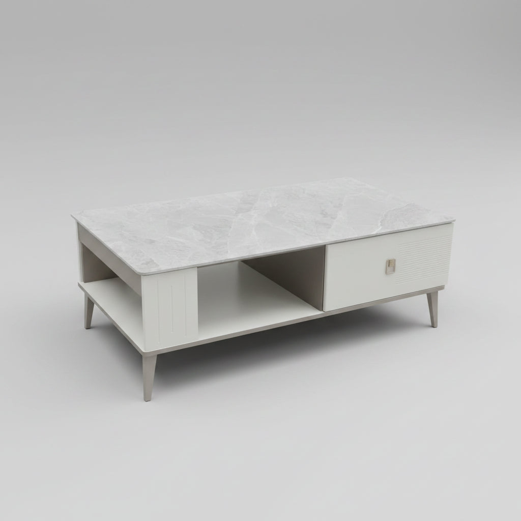 COFFEE TABLE MW CT137 MARBLE GREY