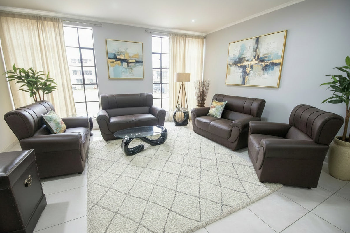 Beverly 4pc L/suite Brown