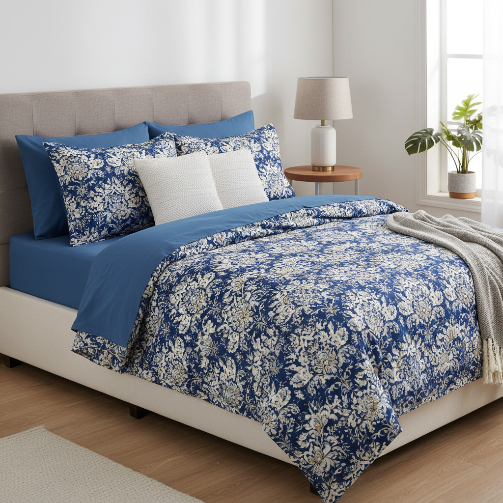 Bedding-H/style Combo Printed Queen
