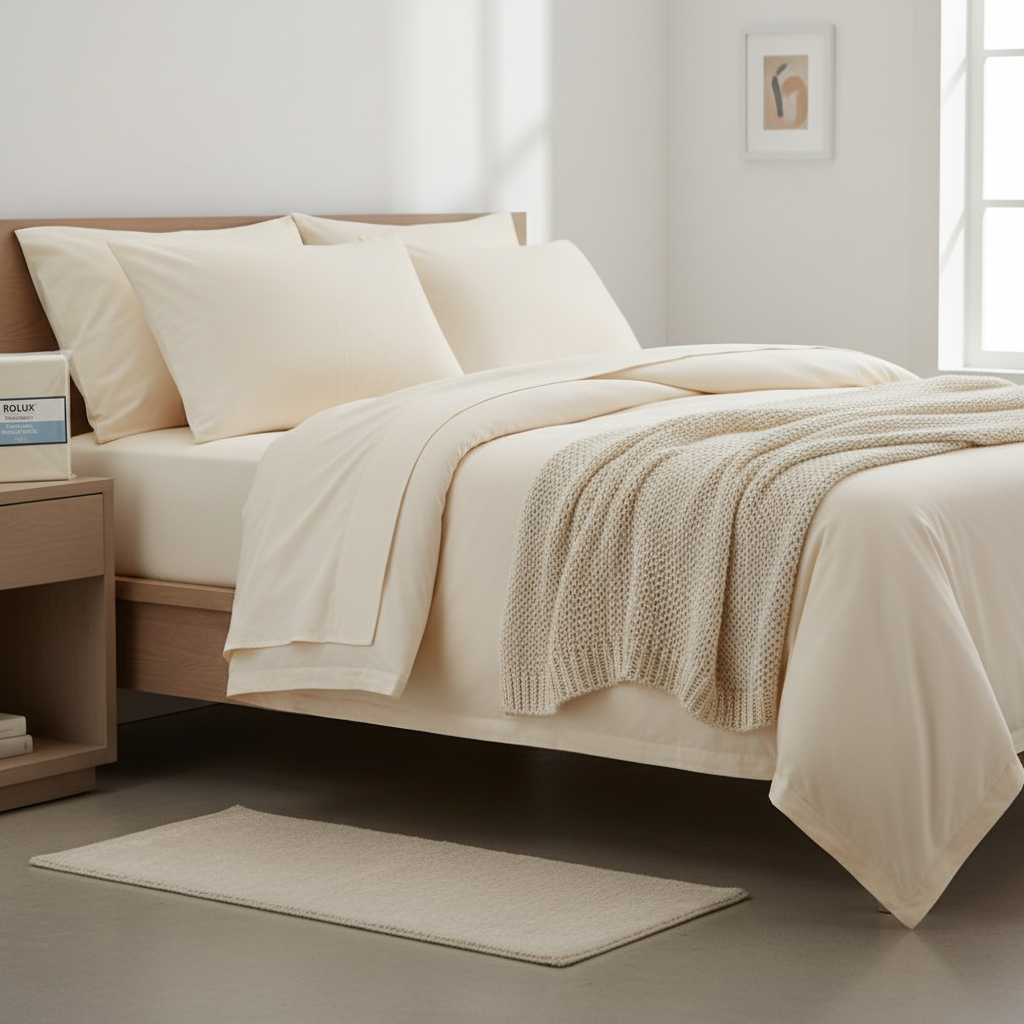 Bedding-Rolux 2pk M/f Std Pillow Case