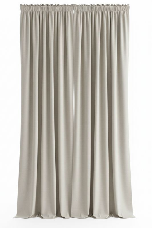 Curtain Taped Lined 230x218