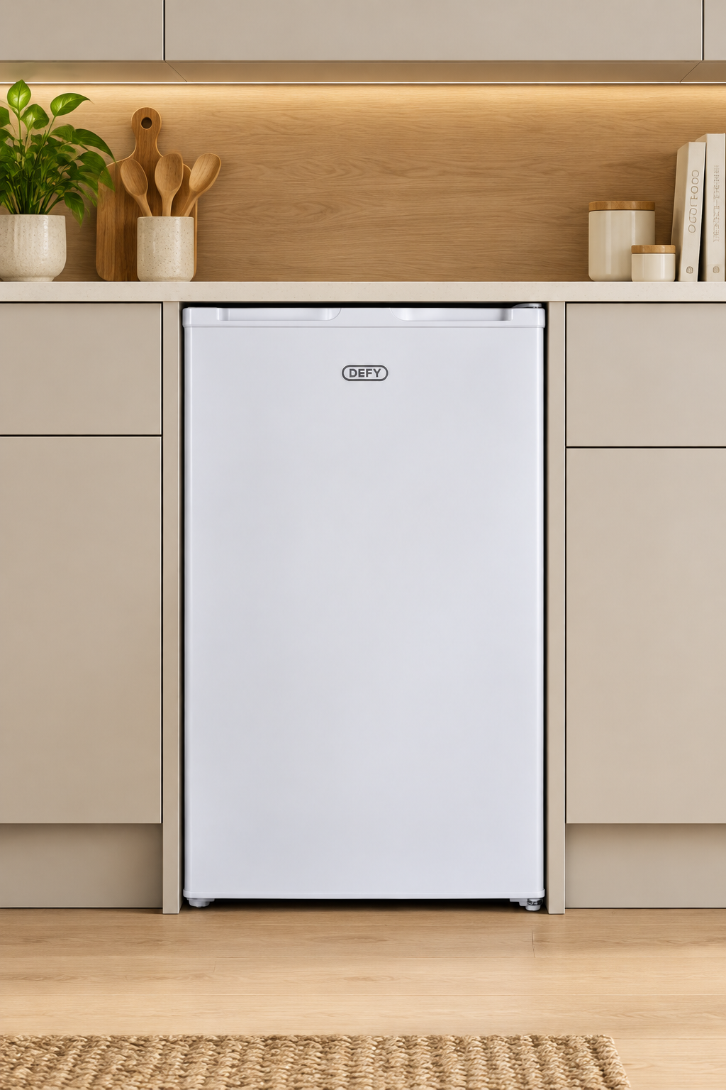 Defy White Bar Fridge
