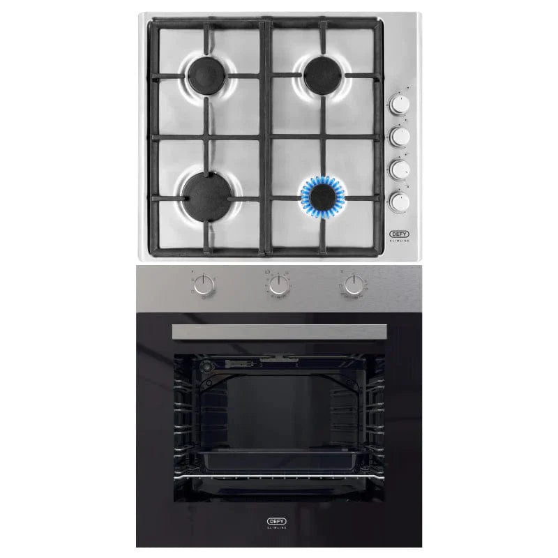 Defy Gas Hob and Electric Oven Boxset DCB843E