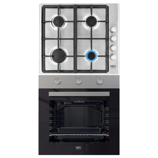 Defy Gas Hob and Electric Oven Boxset DCB843E