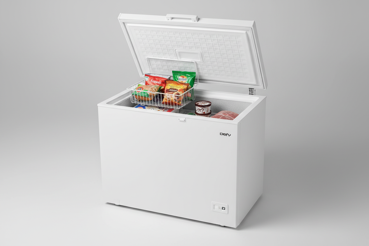 DEFY CHEST FREEZER DMF511 185 LT WHT