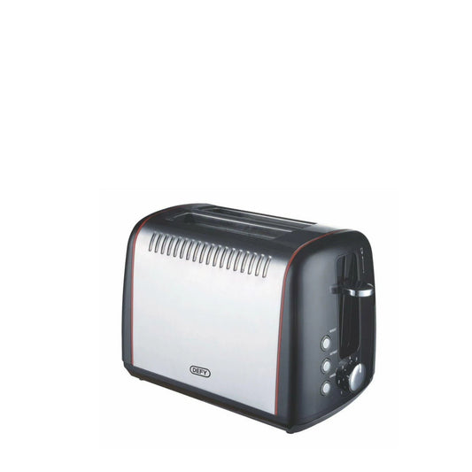 DEFY TOASTER 2 SLICE SILVER TA828