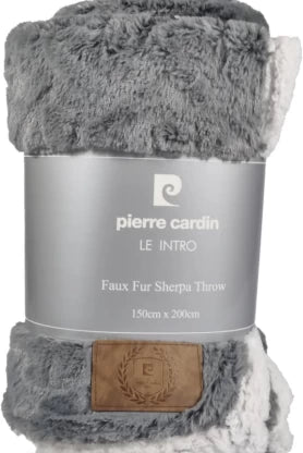 Bedding-P.cardin Sherpa Throw 150x200