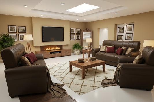 Beverly 4pc L/suite Brown