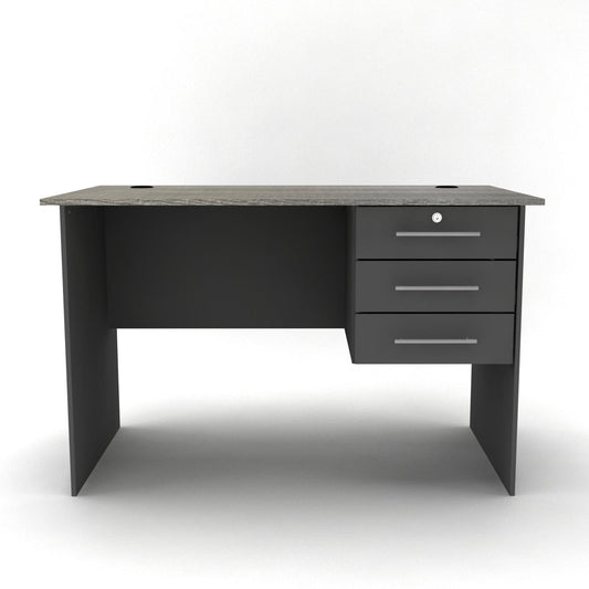 OFFICE DESK MW620-25 D/GREY + K/OAK