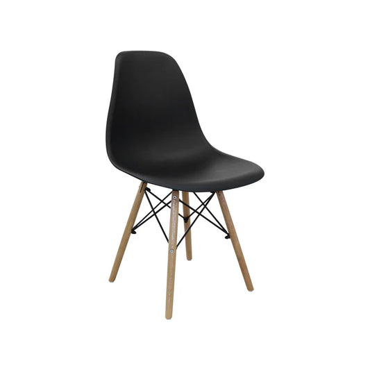 Urban Decor Shell Beach Legs Chair - Black