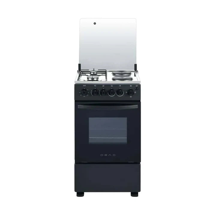 Obac 4plt Elec Stove Matt Black - Makoya Home