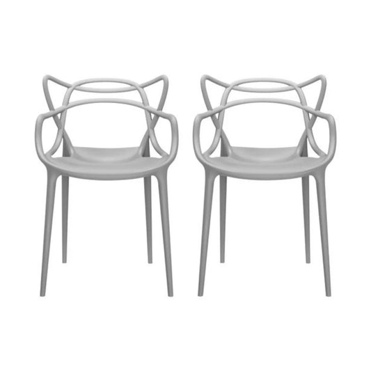 MW CH6 CHAIR SQUIGGLE GREY