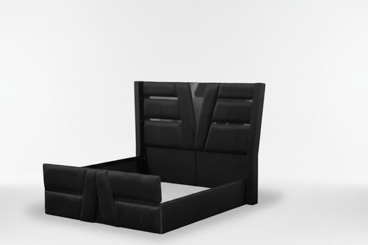 Legends Sandiego Sleigh Bed Black