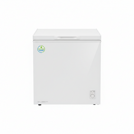 ZERO GAS/ELEC CHEST FREEZER 120LT WHT