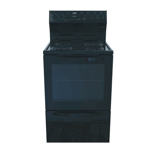 DEFY STOVE DSS694X 4PLT KITCHENAIRE BLK