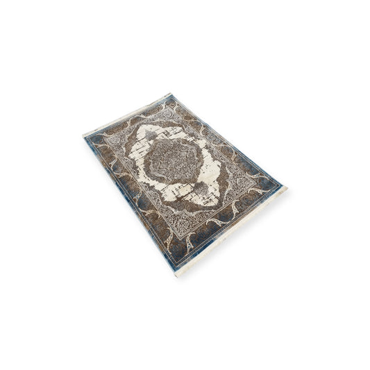 Kristal Turkish Rug - Blue