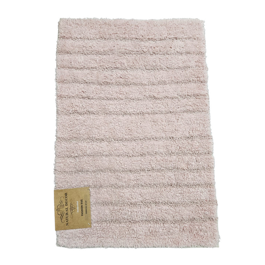 Plush Bathroom Mat - Purple